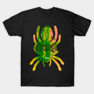 Tarantula Silhouette V80 (Tie Dye) T-Shirt